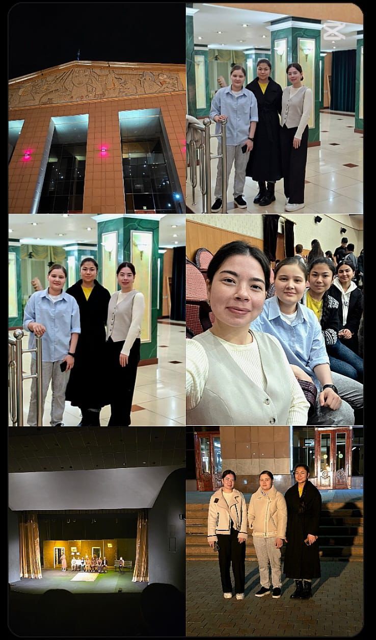 6B01703 «Орыс тілі мен әдебиеті» мамандығының студенттері  Г. Мүсірепов атындағы Жастар театрына барып, Дулат Исабековтің әйгілі «Әпке» пьесасын тамашалады.